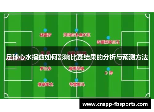足球心水指数如何影响比赛结果的分析与预测方法