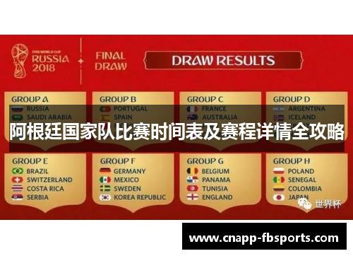 阿根廷国家队比赛时间表及赛程详情全攻略